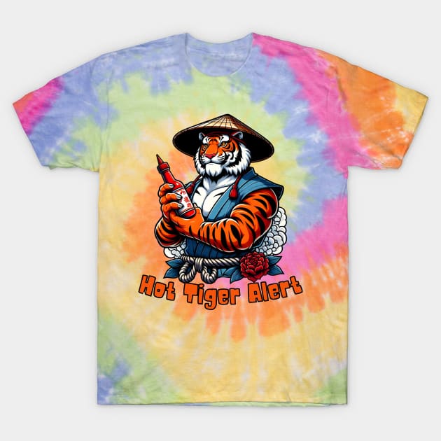 Hot sauce Bengal tiger T-Shirt by Japanese Fever